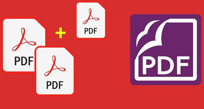 Ghép file PDF bằng Foxit Reader