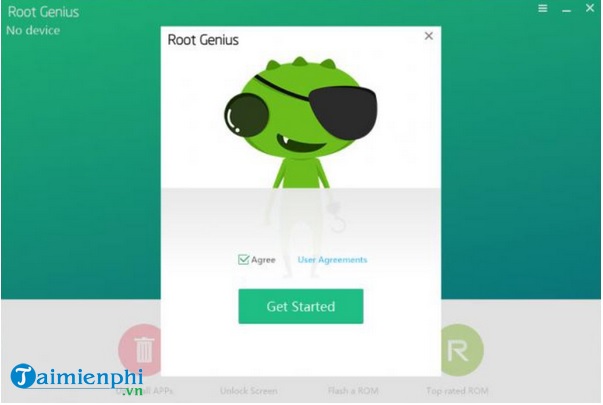 phần mềm root android