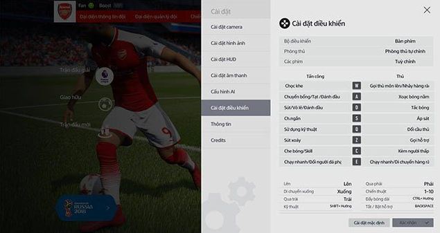 Cách chơi FIFA Online 4 chi tiết